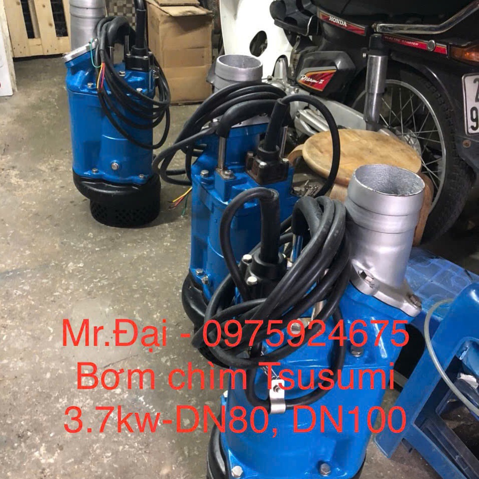 Máy bơm chìm bãi nhật Tsurumi KTZ23.7 – 3.7kw/5hp