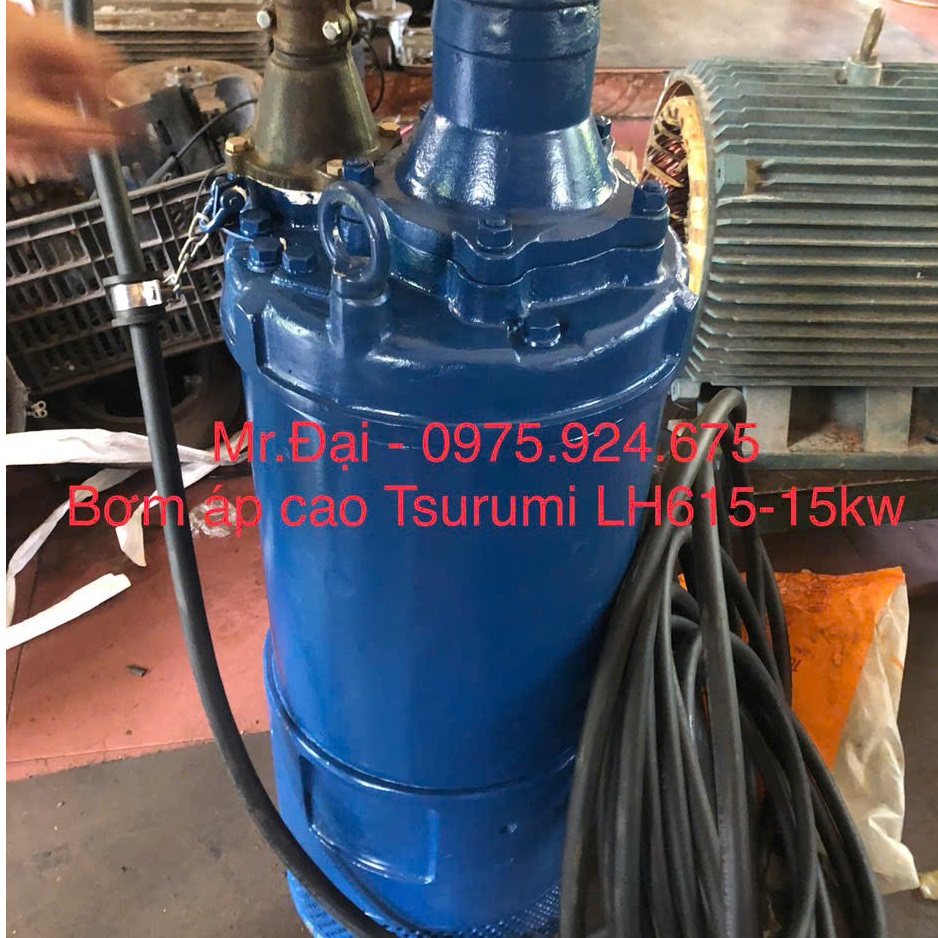 Bơm chìm bãi Nhật áp cao Tsurumi LH615